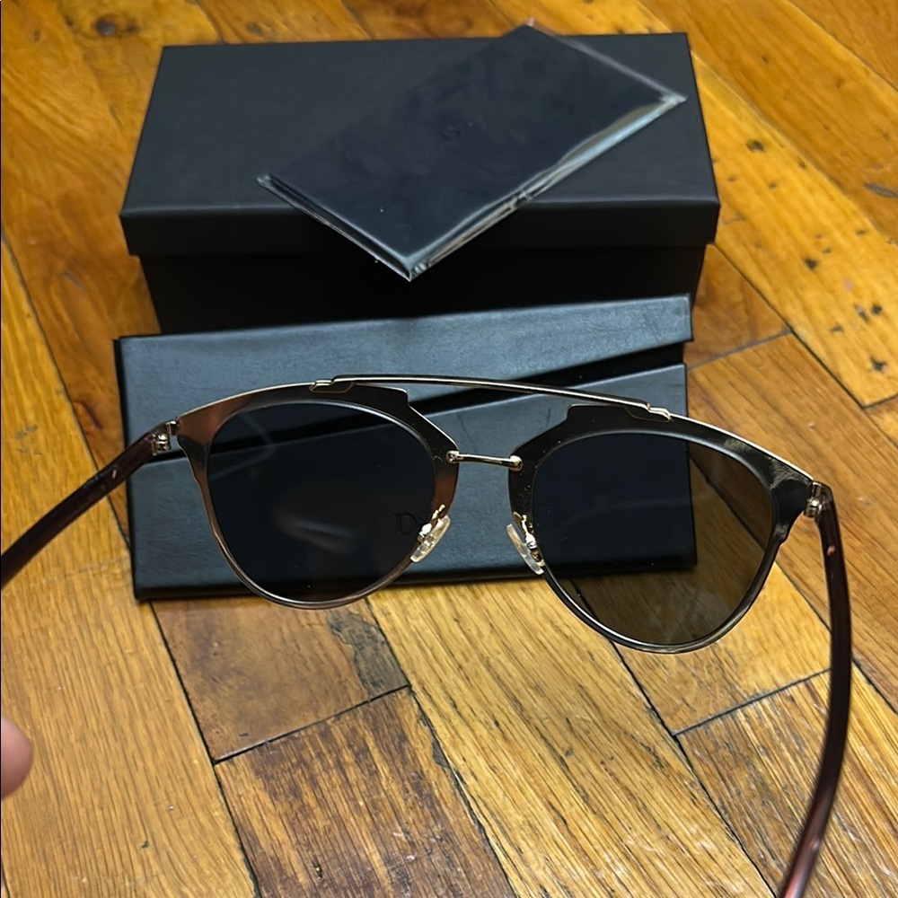 Dior so real pink/gold Sunglasses with Case - Picture 6 of 10